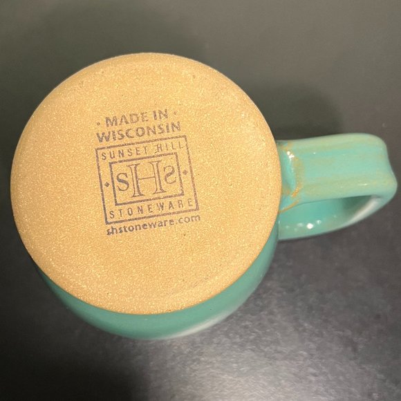 SUNSET HILL Handcrafted Stoneware Mug STOUGHTON OPERA HOUSE Wisconsin - Picture 7 of 9